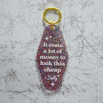 It Costs A Lot Of Money To Look This Cheap Motel Style Keychain